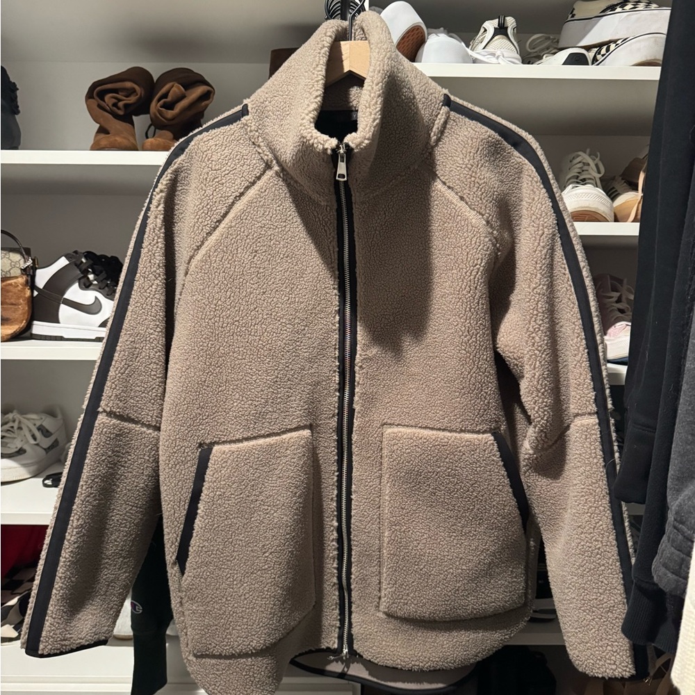 YPB Sherpa Jacket with Contrast Trim
